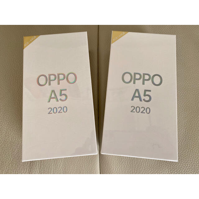 Rn - 【新品・未開封】OPPO A5 2020（ブルー・グリーン）2台セットの ...