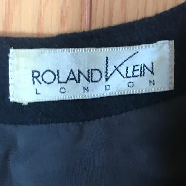 Roland(ローランド)のROLANDKLEIN ワンピース　ブラック レディースのワンピース(ひざ丈ワンピース)の商品写真