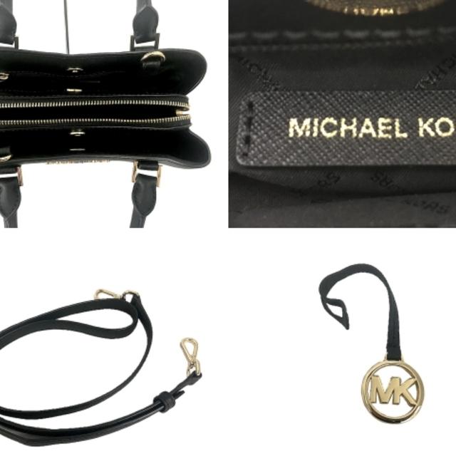 Michael Kors(マイケルコース)のマイケルコース ハンドバッグ美品  - 黒 レディースのバッグ(ハンドバッグ)の商品写真