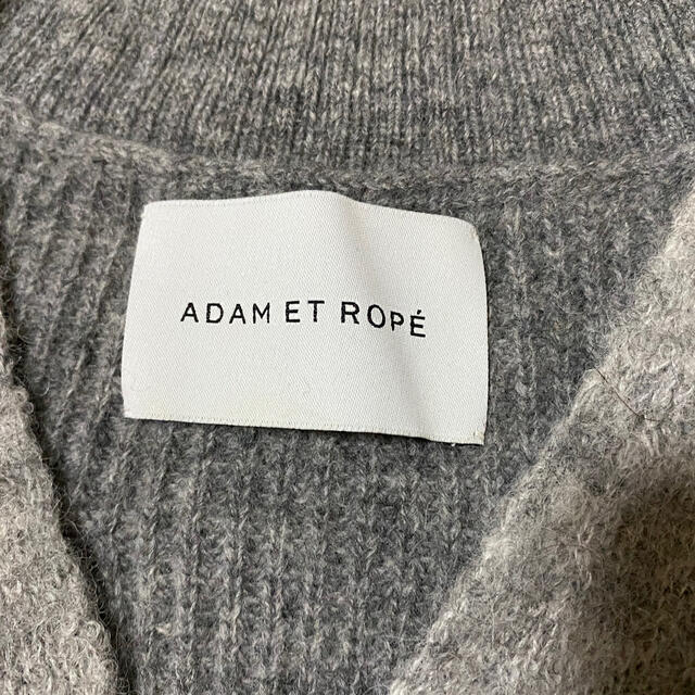 Adam et Rope'(アダムエロぺ)のADAM ET ROPE ニットワンピース レディースのワンピース(ひざ丈ワンピース)の商品写真