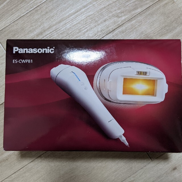 愛用 Panasonic ES-CWP81 光脱毛器 光エステボディu0026フェイス用