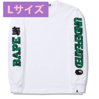 アベイシングエイプ(A BATHING APE)のundefeated bape  Lサイズ(Tシャツ/カットソー(七分/長袖))