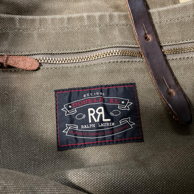 RRL(ダブルアールエル)のダブルアールエル　トートバッグ　中古品（美品）臨時お値下げ メンズのバッグ(トートバッグ)の商品写真