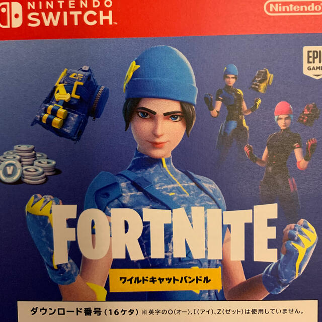 Nintendo Switch フォートナイト　コードのみ