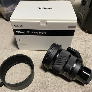 シグマ(SIGMA)の【超美品】SIGMA 105mm F1.4 DG HSM | Art レンズ(レンズ(単焦点))
