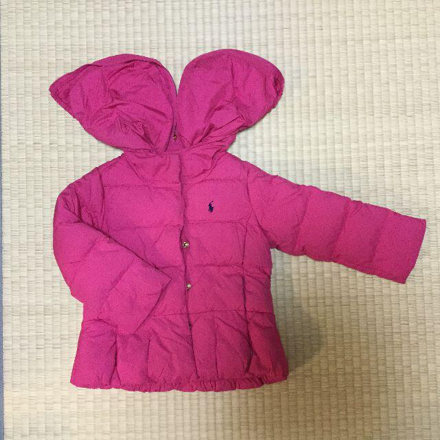 POLO RALPH LAUREN(ポロラルフローレン)のラルフローレン　アウター　ダウンコート　３T 100 キッズ/ベビー/マタニティのキッズ服女の子用(90cm~)(コート)の商品写真