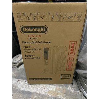 デロンギ(DeLonghi)のデロンギ　DeLonghi KHD410812-BK(オイルヒーター)