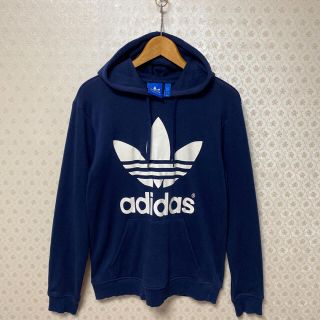 アディダス(adidas)の✳️良品✳️アディダス/adidas✳️メンズ✳️長袖プルオーバーパーカー(パーカー)