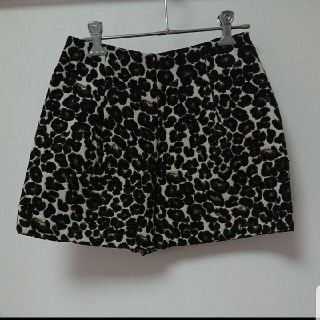 アプワイザーリッシェ(Apuweiser-riche)のアプワイザーリッシェのレオパード柄ショートパンツ(ショートパンツ)