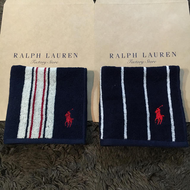 Ralph Lauren(ラルフローレン)のギフトセット♡みぃ様専用です◡̈* メンズのファッション小物(ハンカチ/ポケットチーフ)の商品写真