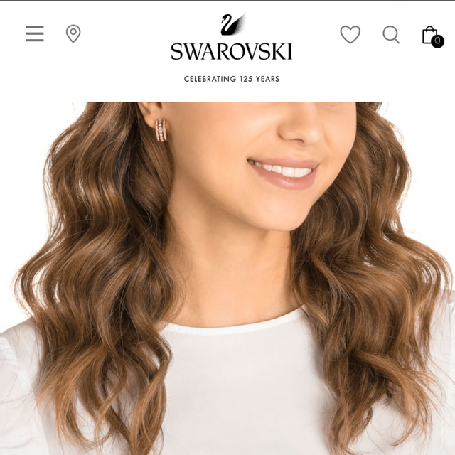 SWAROVSKI【新品】ピアス　スワロフスキー