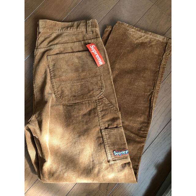 supreme コーデュロイ　ペインターパンツ　32インチ