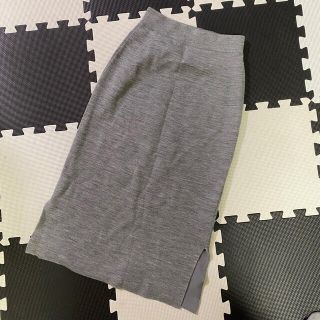 ムジルシリョウヒン(MUJI (無印良品))のao様専用　無印良品　グレーニット　ロングスカート　(ロングスカート)