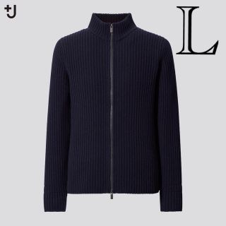 ジルサンダー(Jil Sander)の最終値下げ ユニクロ ジルサンダー ミドルゲージリブフルジップセーター(ニット/セーター)