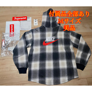 Supreme Nike  Hooded Sweatshirt 白 M