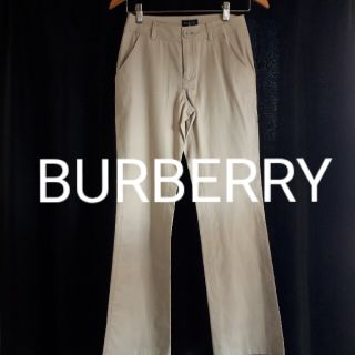 バーバリー(BURBERRY)のBURBERRY レディースパンツ チノパン ベージュ(カジュアルパンツ)