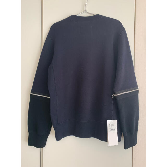 sacai(サカイ)のsacai 2020SS ZIPPED SLEEVE SWEATジップスウェット メンズのトップス(スウェット)の商品写真