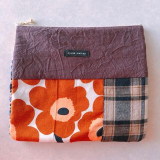 マリメッコ(marimekko)のマリメッコ ハンドメイド パッチワークポーチ(ポーチ)