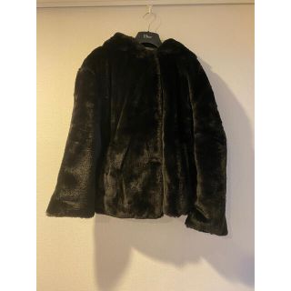 ザラ(ZARA)のZARA エコファー　コート(ロングコート)