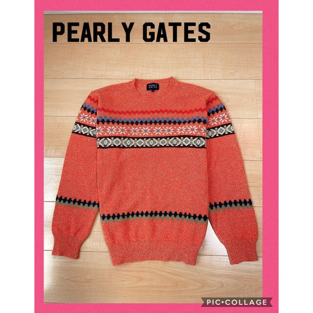 パーリーゲイツ　PEARLY GATES ウールセーター サイズ1
