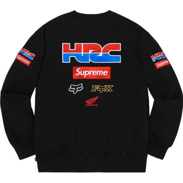 Supreme®/Honda®/Fox® Racing Crewneck L