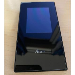 エヌイーシー(NEC)の【中古美品】Aterm MR05LN本体 保護フィルム＋シリコンケース付(その他)