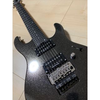 イーエスピー(ESP)の【極美品】ESP M-SEVEN 7弦 保証残有り(エレキギター)