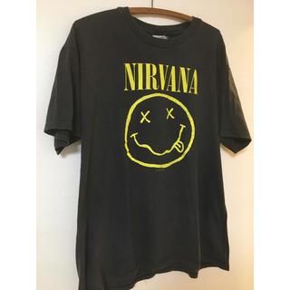 NIRVANA スマイル tシャツ  オリジナル(Tシャツ/カットソー(半袖/袖なし))