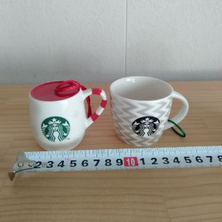 スターバックスコーヒー(Starbucks Coffee)のスターバックスコーヒー　オーナメント2p(置物)