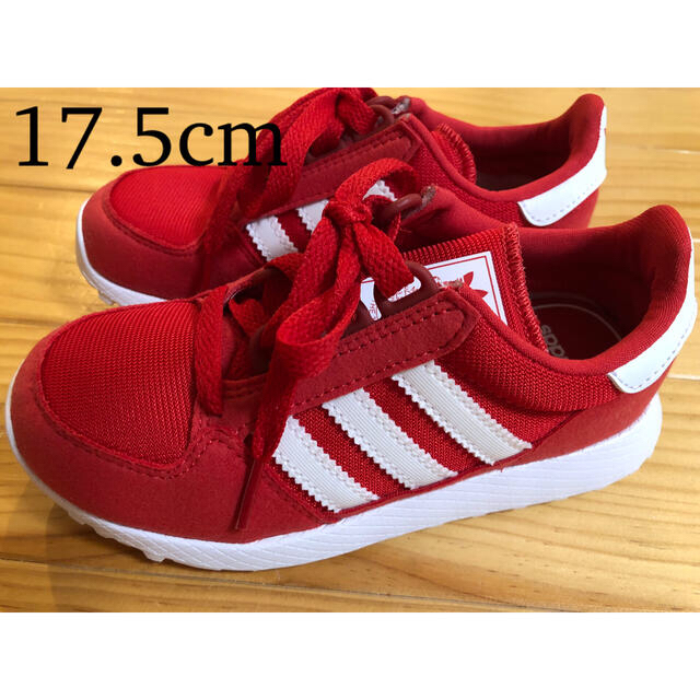 adidas(アディダス)のadidas スニーカー　17.5cm キッズ/ベビー/マタニティのキッズ靴/シューズ(15cm~)(スニーカー)の商品写真