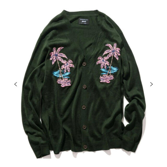 glamb(グラム)のglamb Palm paradise cardigan  カーディガン メンズのトップス(カーディガン)の商品写真