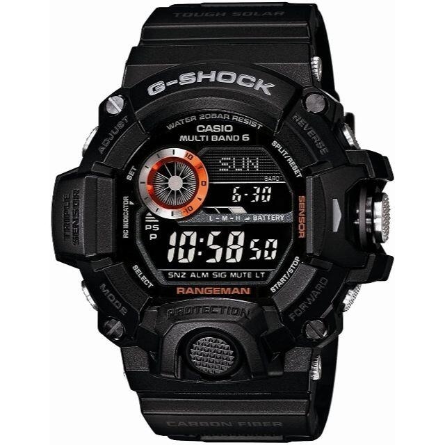 カシオ　G-SHOCK レンジマン  GW-9400BJ-1JF方位温度気圧高度計測