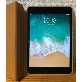 アップル(Apple)の美品iPad mini2 32GB セルラー＋Smartカバー、ブルーライト防止(タブレット)