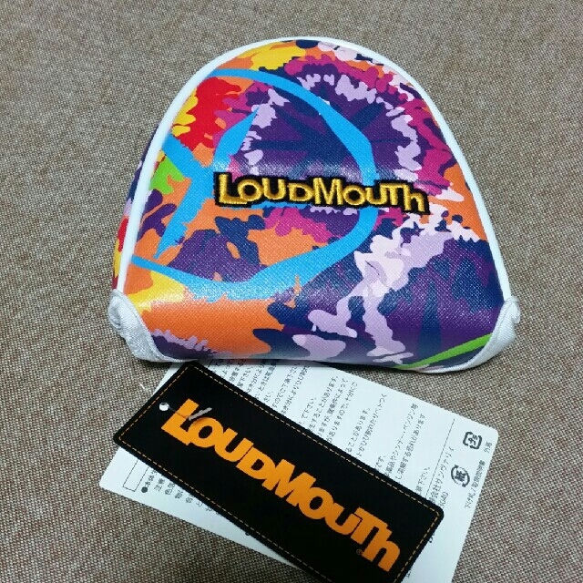 Loudmouth(ラウドマウス)のラウドマウス　LOUDMOUTH マレットタイプ用　パターカバー スポーツ/アウトドアのゴルフ(その他)の商品写真