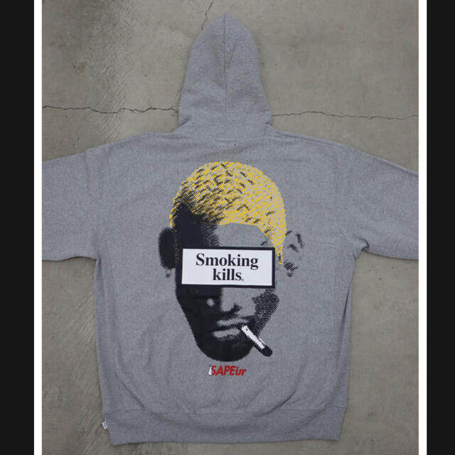 #FR2×SAPEur Smoking kills HEAD Hoodie メンズのトップス(パーカー)の商品写真