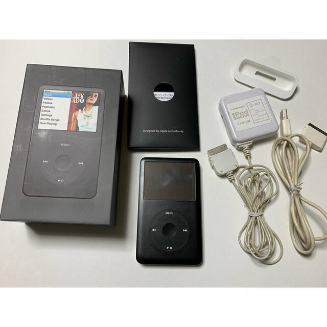 Apple(アップル)のipod classic 80GB スマホ/家電/カメラのオーディオ機器(ポータブルプレーヤー)の商品写真