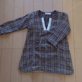 チェック ワンピ♪  95㎝(その他)