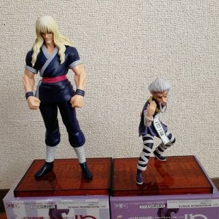 バンプレスト(BANPRESTO)のHUNTER×HUNTER フィギュア　シルバ=ゾルディックゼノ=ゾルディック(アニメ/ゲーム)