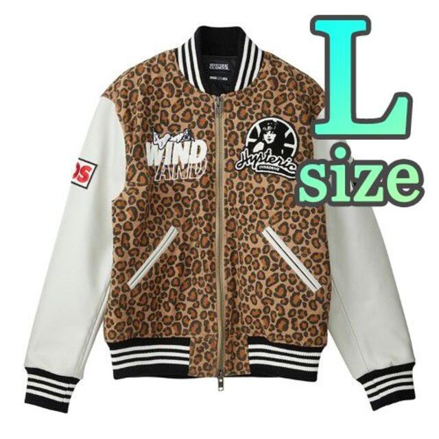 HYSTERIC GLAMOUR - L HYSTERIC GLAMOUR × WIND AND SEA スタジャンの