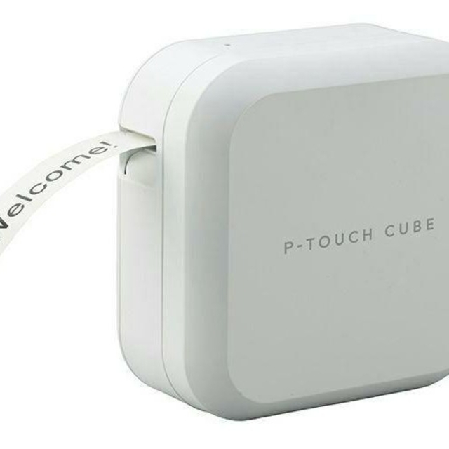 brother(ブラザー)のピータッチキューブ P-TOUCH CUBE PT-P710BT ラベルライター インテリア/住まい/日用品の文房具(テープ/マスキングテープ)の商品写真