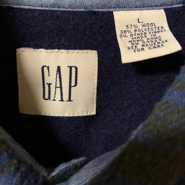 GAP(ギャップ)のOLD GAPチェックシャツ ネルシャツ メンズ メンズのトップス(シャツ)の商品写真