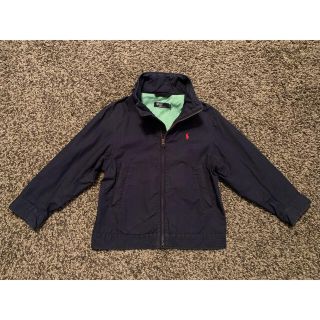 ポロラルフローレン(POLO RALPH LAUREN)のラルフローレン  ジャケット  紺 130 フード収納付き(ジャケット/上着)