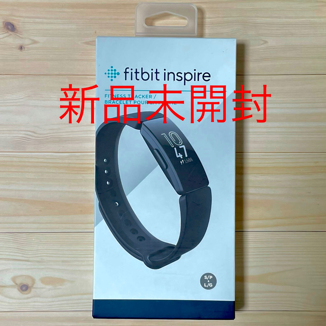 トレーニング/エクササイズ【新品未開封】fitbit inspire ブラック