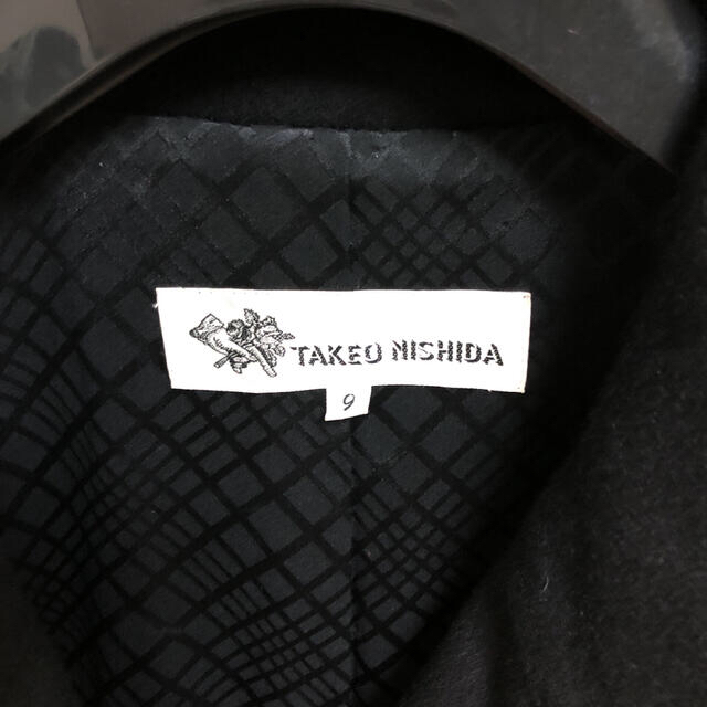 TAKEO NISHIDA(タケオニシダ)の売約済み　タケオニシダ  カシミアコート レディースのジャケット/アウター(ロングコート)の商品写真