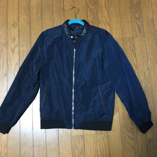 ザラ(ZARA)のZARA   メンズブルゾン(ノーカラージャケット)