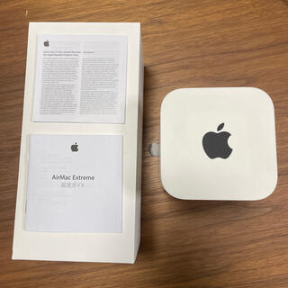 アップル(Apple)のApple AirMac Extreme  美品　動作確認済(PC周辺機器)