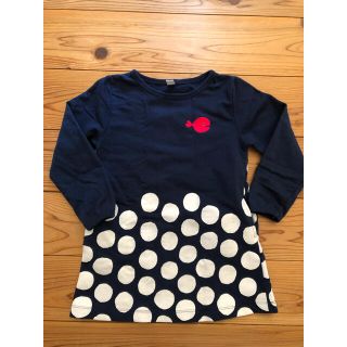 グラニフ(Design Tshirts Store graniph)の中古　きんぎょがにげた　ワンピース　110(ワンピース)