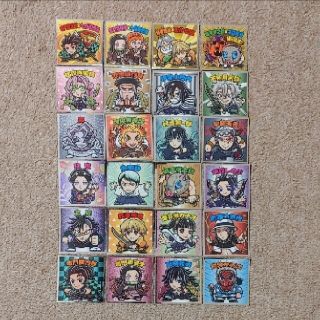 「鬼滅の刃マンチョコ コンプリートセット ビックリマン シール 鬼