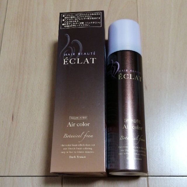 ヘアボーテエクラ ボタニカル エアカラーフォーム ダークブラウン150g