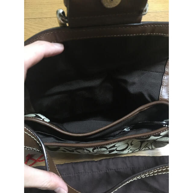 COACH(コーチ)のコーチ　ハンドバッグ　定番柄 レディースのバッグ(ハンドバッグ)の商品写真